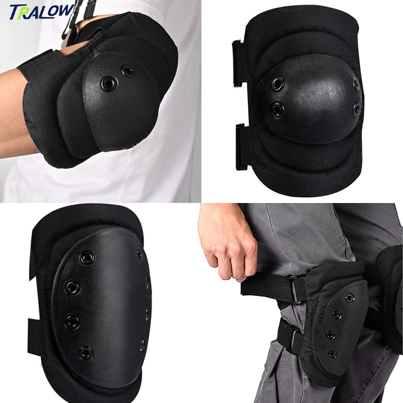 Knee Guard Hard - TRALOW 4in1 Diz Dirsek Bilek Koruyucu