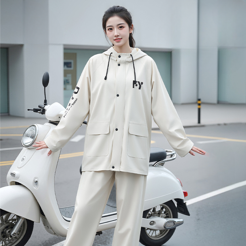 Motorcycle Rain Suit - Erkekler Kadınlar Fırtınaya Dayanıklı Su Geçirmez