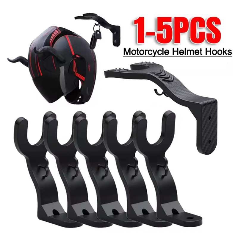 Motorcycle Gear Wall Mount - 1-5 adet motosiklet kask kanca çok