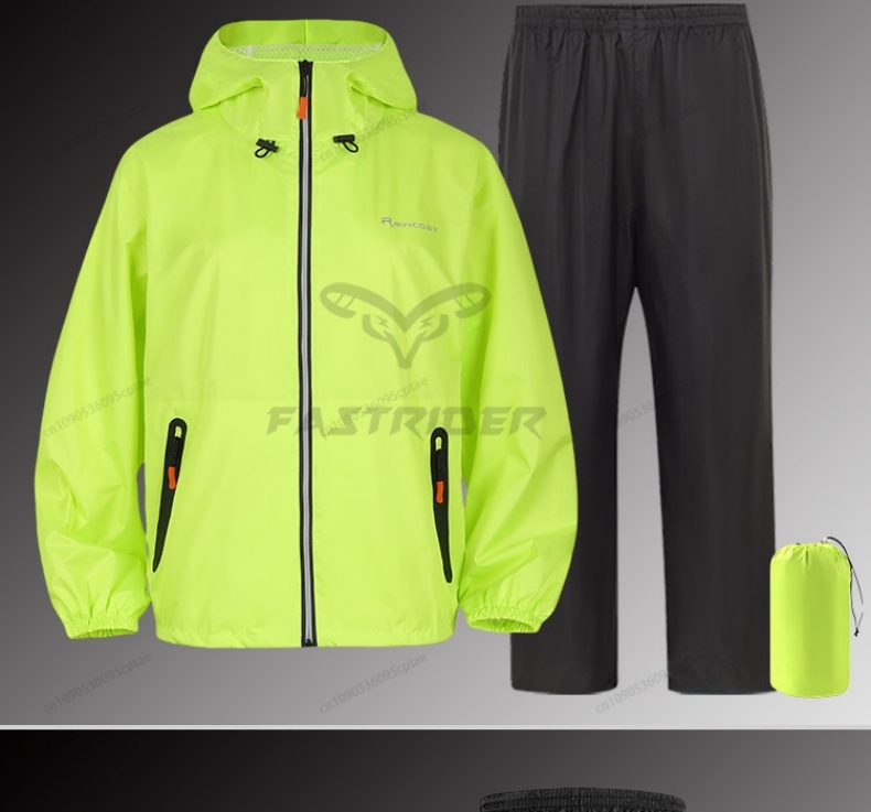 Motorcycle Rain Suit - Yaz İçin Uygun Unisex Motosiklet Yağmurluğu