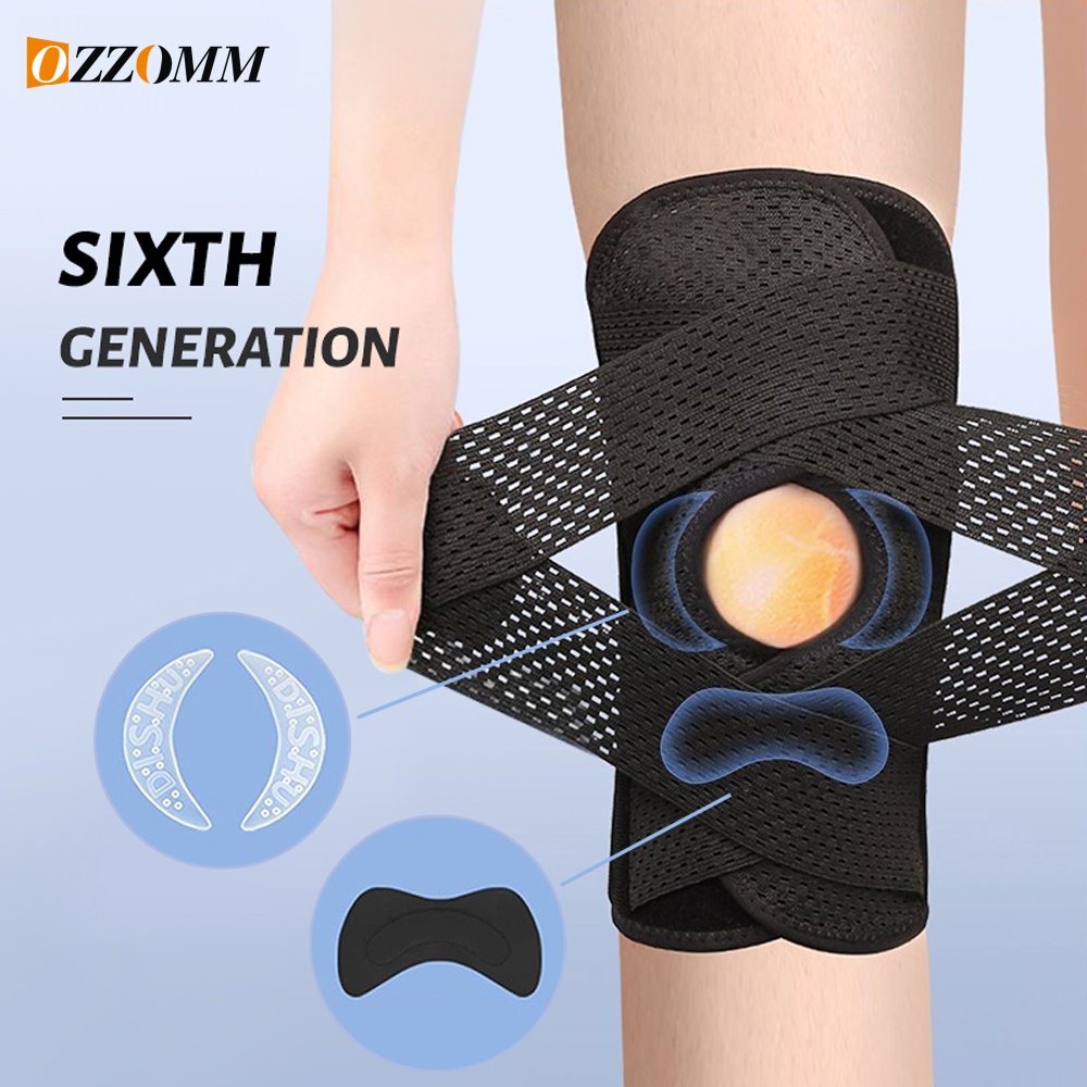 Knee Guard Hard - 1 adet profesyonel sıkıştırma dizlik ayarlanabilir