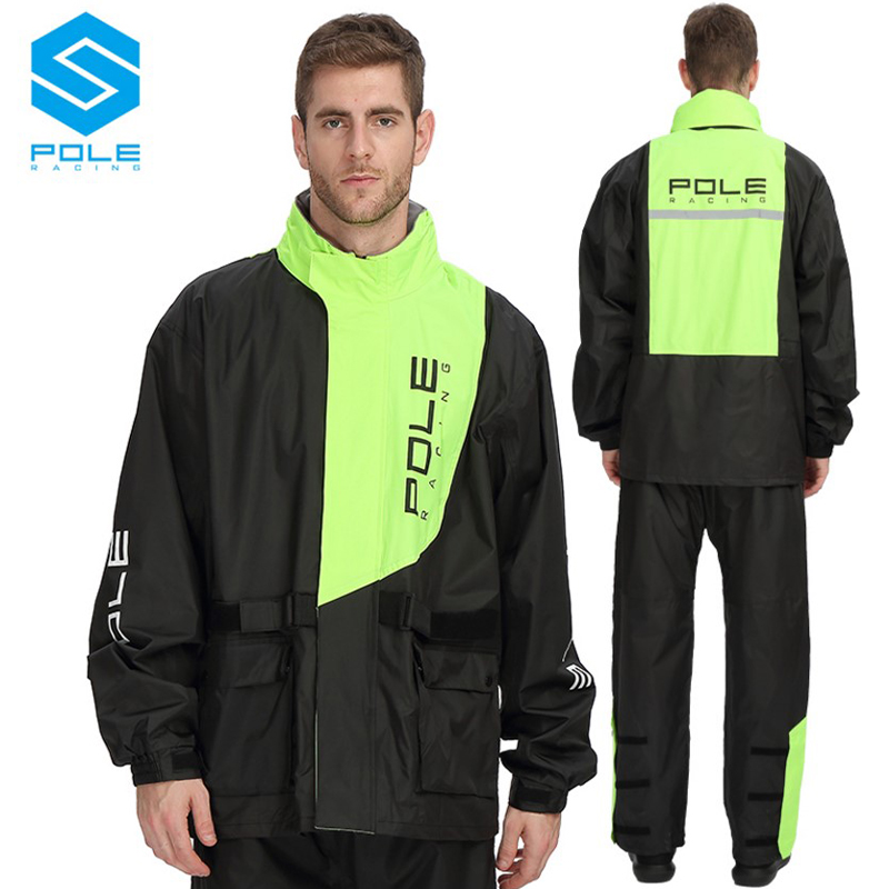 Motorcycle Rain Suit - POLE Motosiklet Yağmurluk Nefes Su Geçirmez