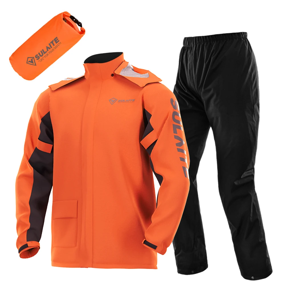 Motorcycle Gear Jacket Women - Motosiklet Yağmurluk Takımı Hafif Sürüş Yağmurluğu