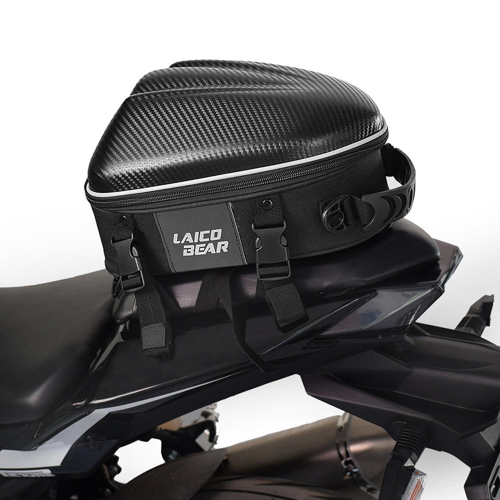 Motorcycle Gear Warehouse - Karbon Fiber Motosiklet Çantası Su Geçirmez