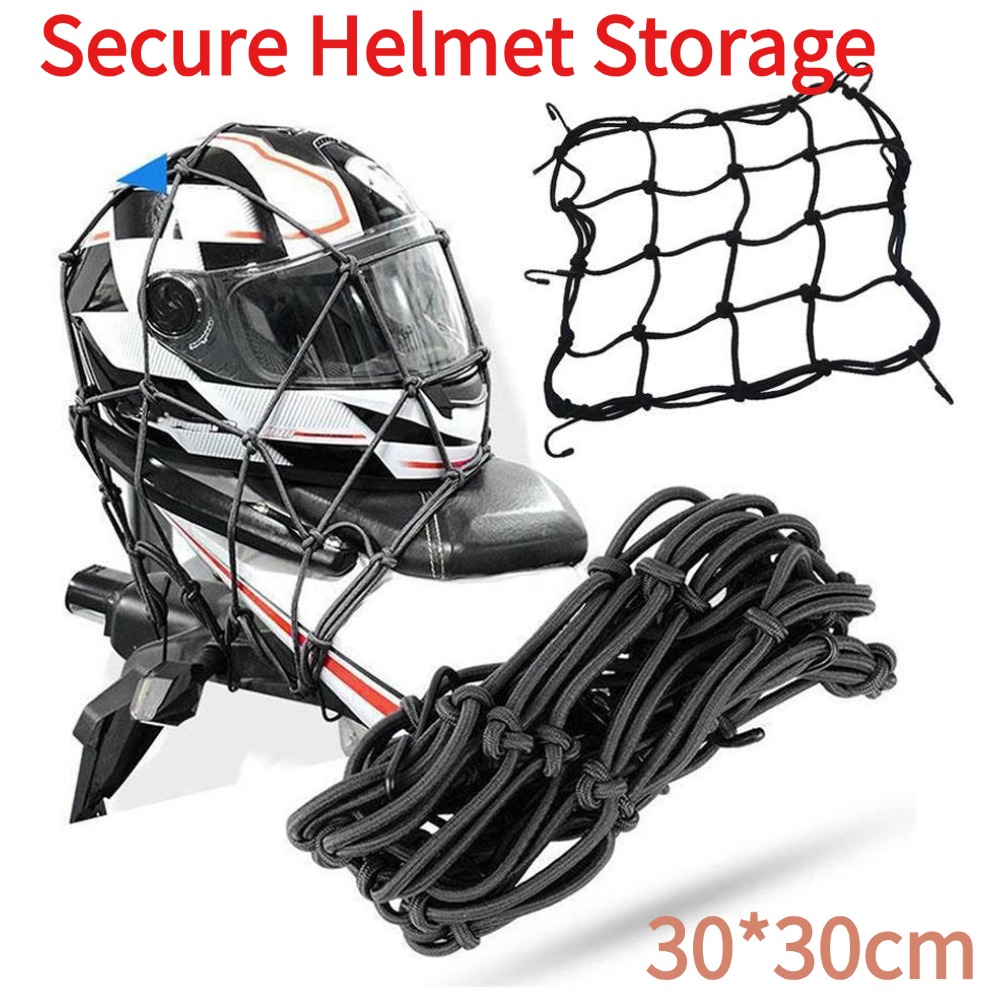 Motorcycle Gear Wall Mount - Evrensel Motosiklet Kargo Ağı Bagaj Ağı
