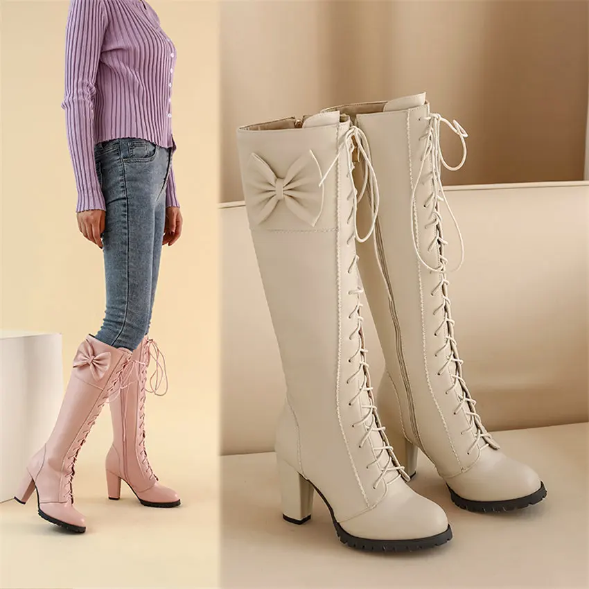 Tatlı Papyonlu Lolita Diz Üstü - Riding Boot Short incelemesi ve fiyatı