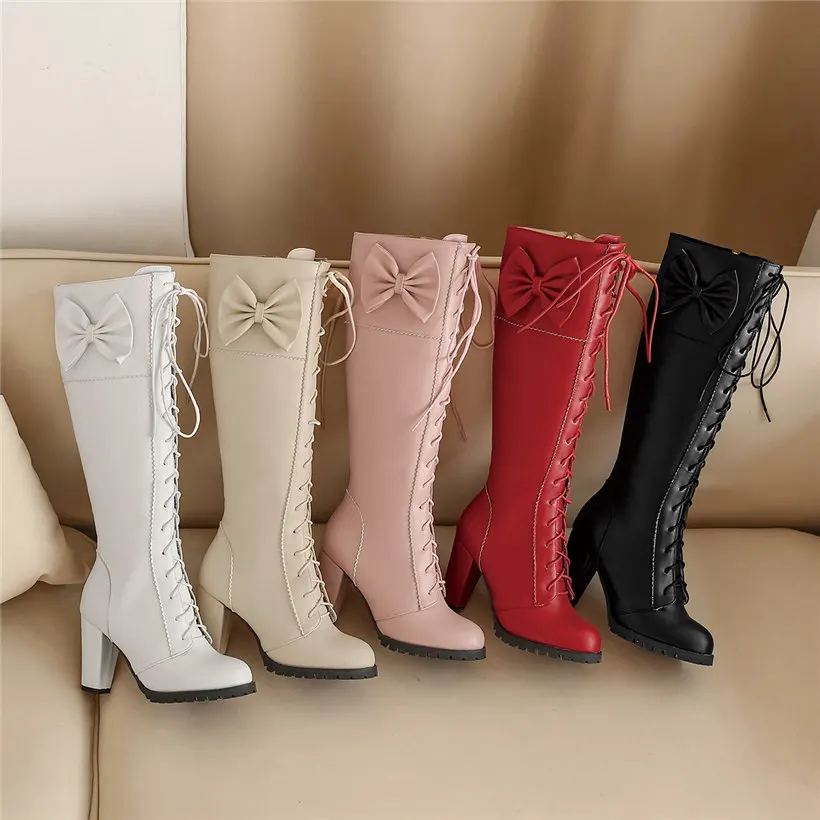 Tatlı Papyonlu Lolita Diz Üstü - Riding Boot Short incelemesi ve fiyatı