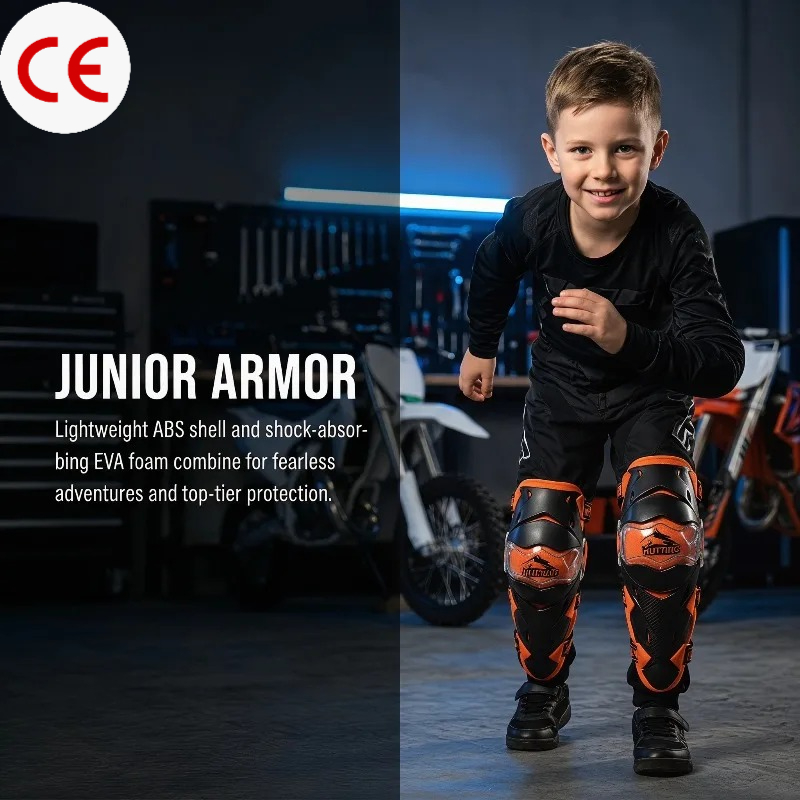 KN01H Çocuklar Gençler Motosik - Knee Guard Hard incelemesi ve fiyatı