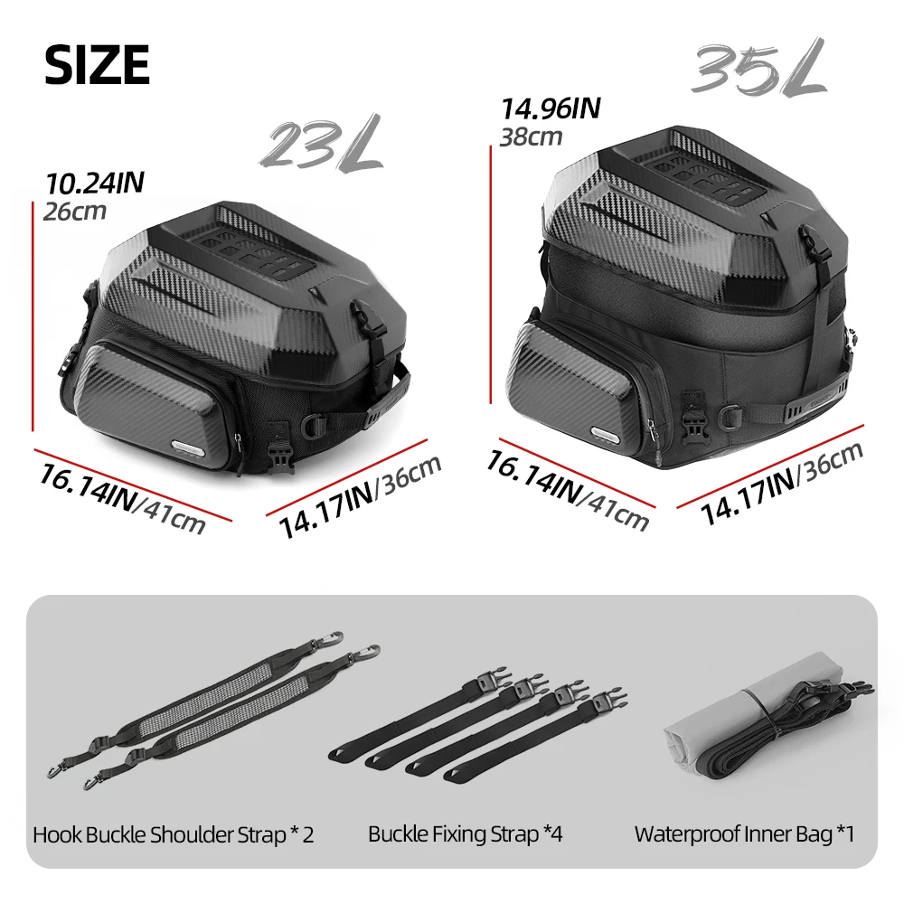 Rhinowalk Motosiklet Arka Kolt - Motorcycle Gear Warehouse incelemesi ve fiyatı