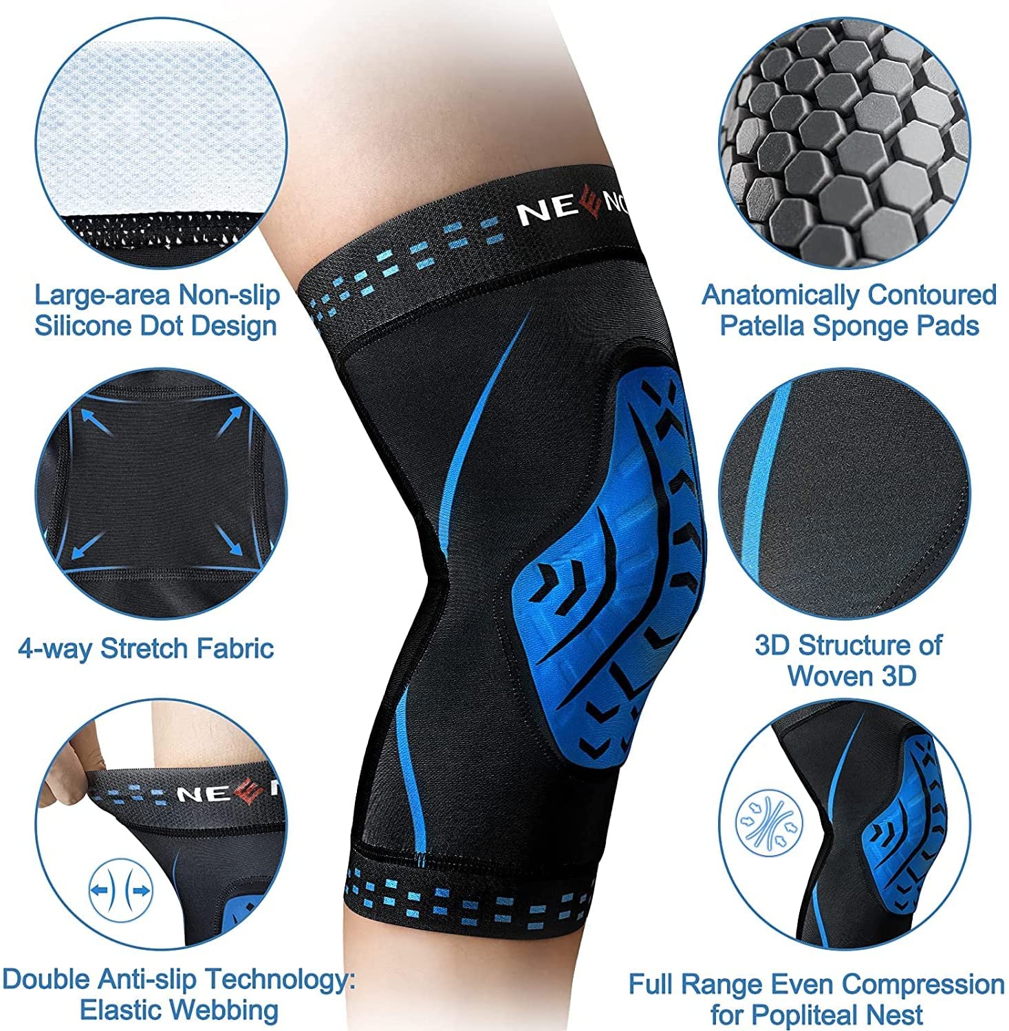 NEENCA dizlik sıkıştırma diz k - Knee Guard Hard incelemesi ve fiyatı