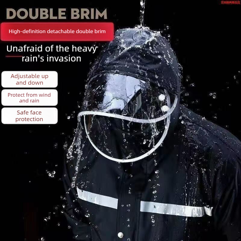 9XL Şişman Adam Yansıtıcı Su G - Motorcycle Rain Suit incelemesi ve fiyatı
