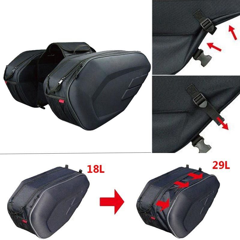 Siyah 36-58L Motosiklet Heybe  - Motorcycle Gear Warehouse incelemesi ve fiyatı