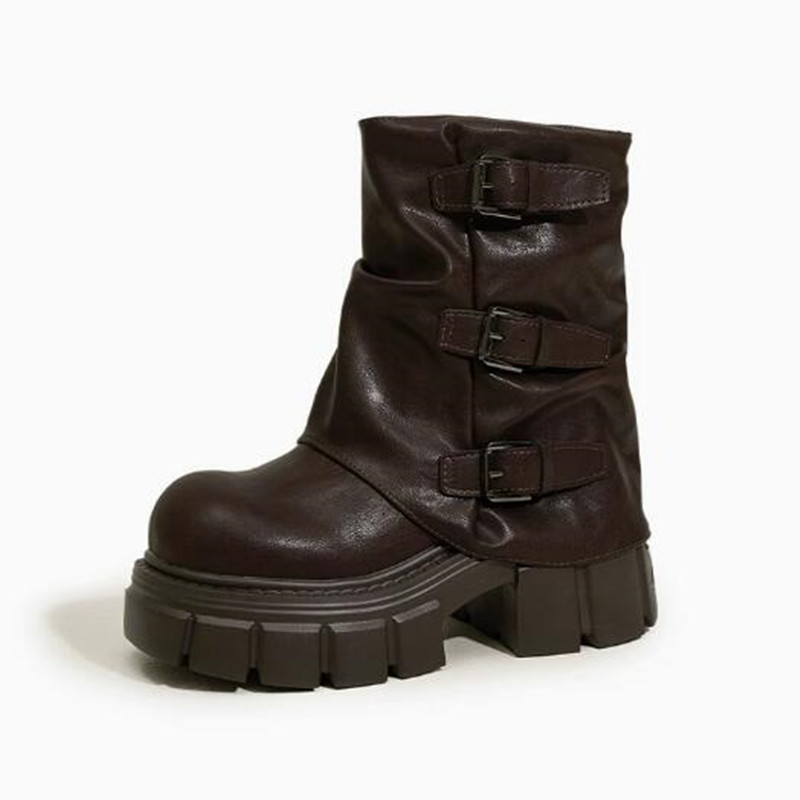 9cm 2026 Kadın Platform Bilek  - Riding Boot Short incelemesi ve fiyatı