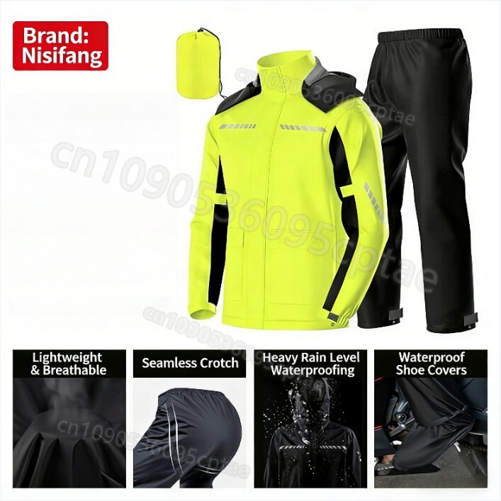 Su Geçirmez Ayrık Motosiklet Y - Motorcycle Rain Suit incelemesi ve fiyatı