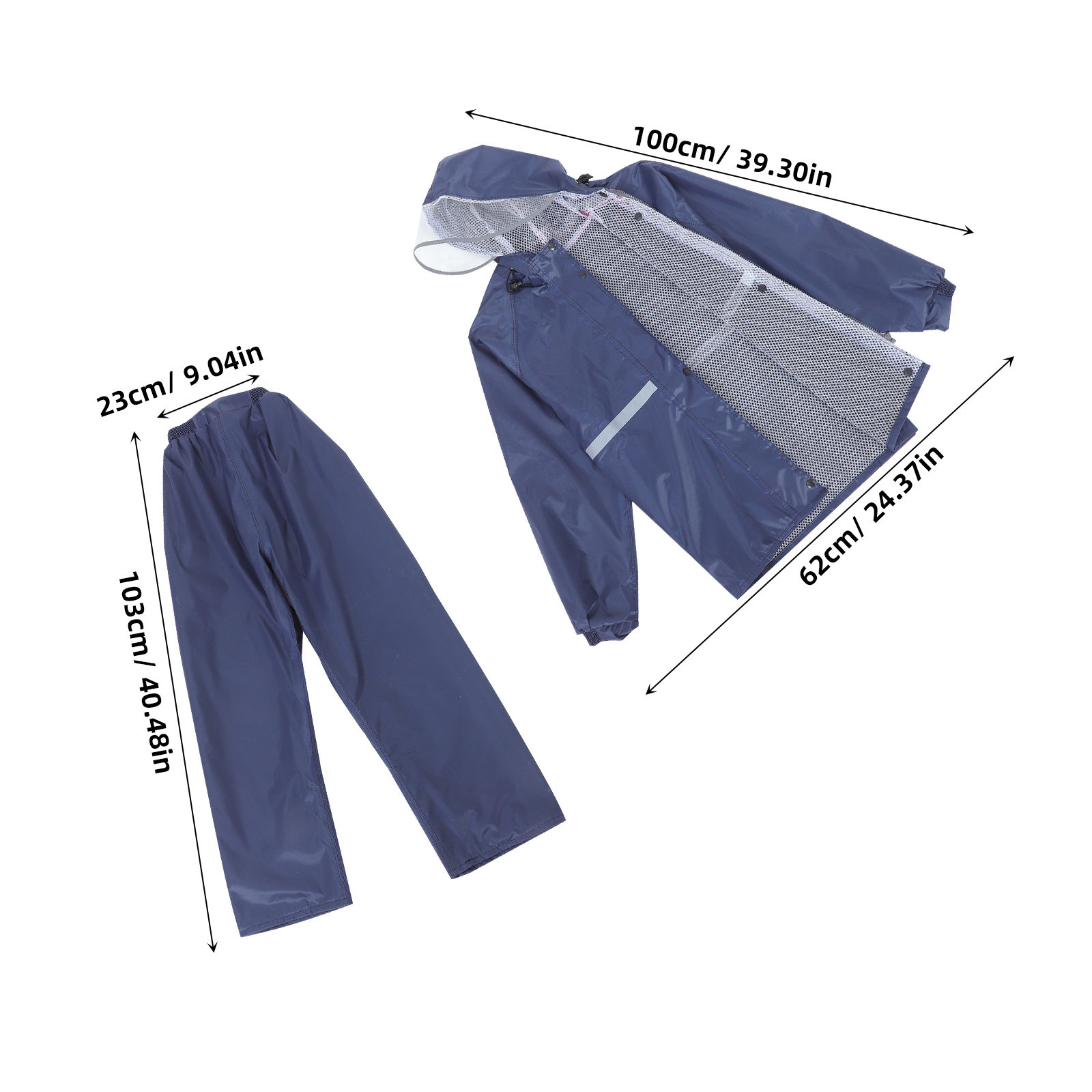 Yansıtıcı Motosiklet Yağmurluk - Motorcycle Rain Suit incelemesi ve fiyatı