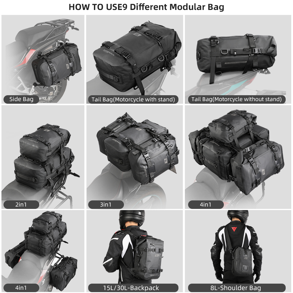 Rhinowalk Motosiklet Sırt Çant - Motorcycle Gear Warehouse incelemesi ve fiyatı