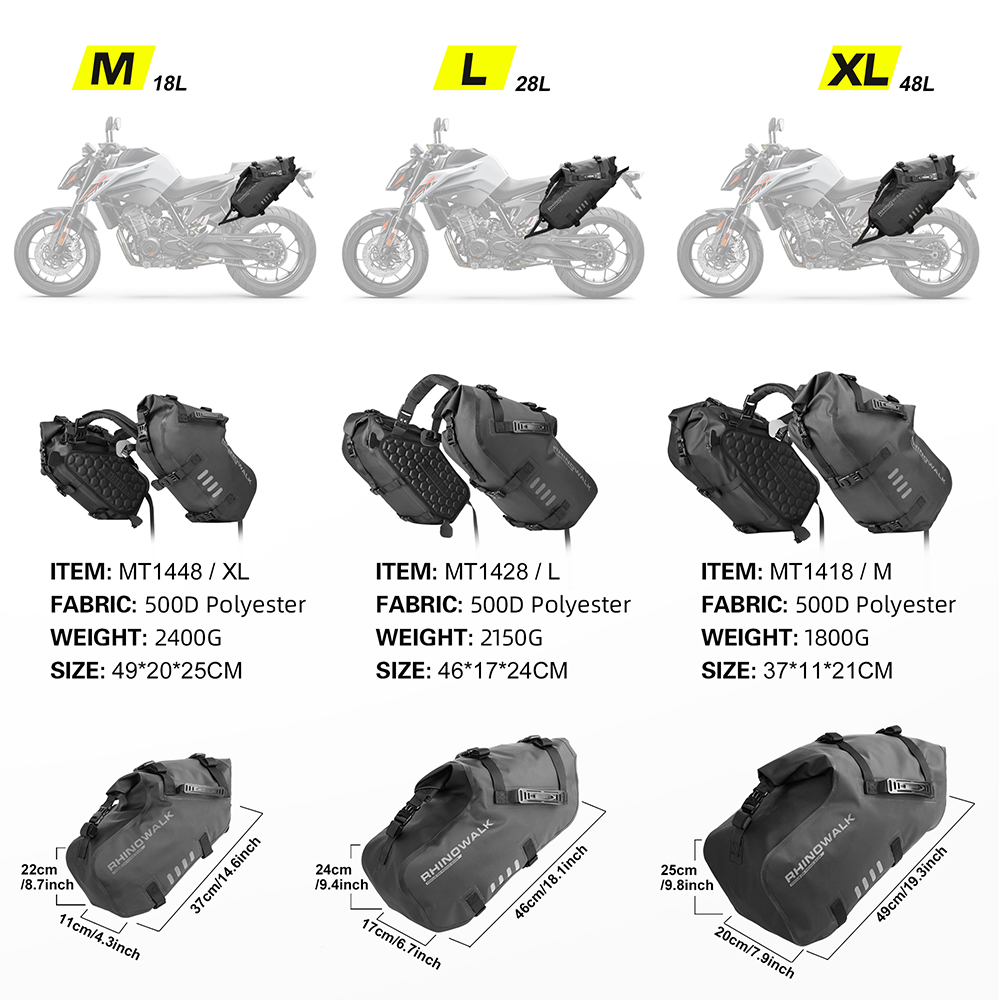 Rhinowalk 2 adet motosiklet ya - Motorcycle Gear Warehouse incelemesi ve fiyatı
